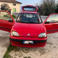 Auto fiat 600 2002 rossa 22k km