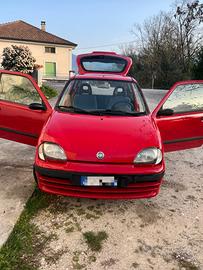 Auto fiat 600 2002 rossa 22k km
