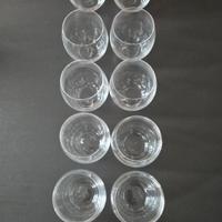 10 bicchieri Bormioli mai usati 