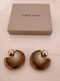 Orecchini in resina, Giorgio Armani