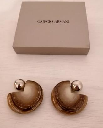 Orecchini in resina, Giorgio Armani