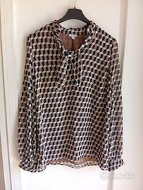 Blusa motivi geometrici
