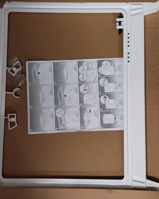 kit per sovrapposizione asciugatrice 