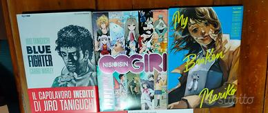 Lotto Manga J-Pop 3 Volumi Unici