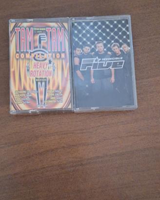 lotto musicassette five e tam tam