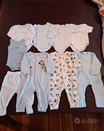 Set body e pigiamini 6-9 mesi 68 cm