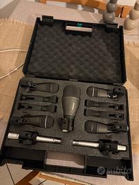 Set microfoni batteria samson 7 pz