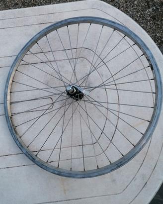 ruota bici da 26 più camera d'aria e pneumatico