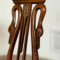 3 sedie in legno vintage