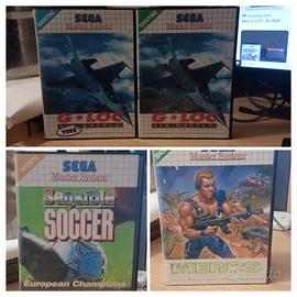 SEGA M.SYSTEM G.LOCK S.SOCCER MERCS in stock 