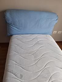 Letto Singolo + Materasso MADE IN ITALY