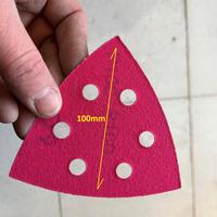 Carta abrasiva velcrata per levigatore Delta