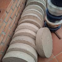 pesi palestra in cemento 