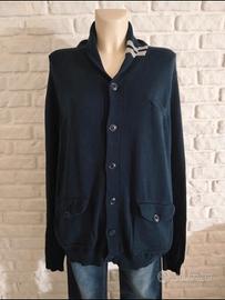 Cardigan cotone Woolrich XL Blu