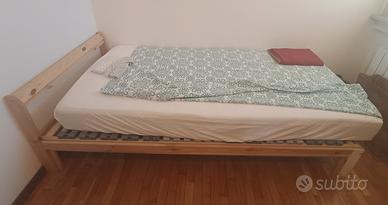 letto singolo ikea NEIDEN più doghe