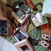 5 paia di Scarpette per bimbo