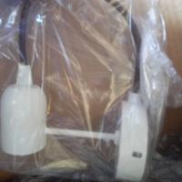 Faretto in ferro bianco