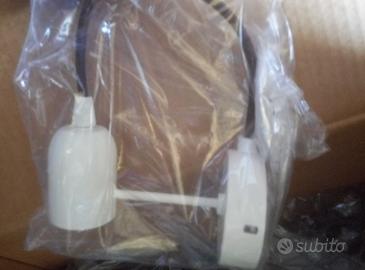 Faretto in ferro bianco