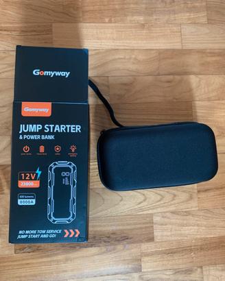 Booster avviatore batteria auto/moto/motoscafo