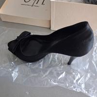 Giancarlo Paoli scarpe raso con tacco eleganti