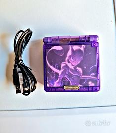 Gameboy Advance SP Mewtwo 