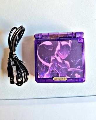 Gameboy Advance SP Mewtwo 