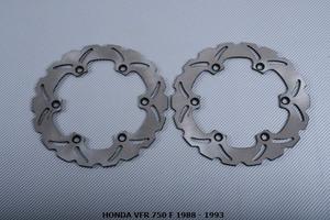 Dischi freno anteriore per HONDA VFR 750 F 1988 93