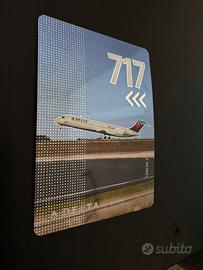 Delta Card Boeing 717 n68