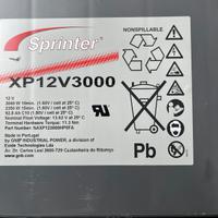 Batteria Exide - Sprinter XP12V3000 (12V, 92.8Ah)