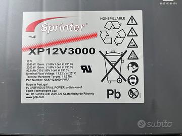 Batteria Exide - Sprinter XP12V3000 (12V, 92.8Ah)