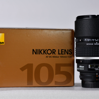Nikon AF DC-Nikkor 105mm f/2 D - Pari al Nuovo
