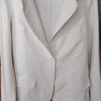 giacca bianca estiva 