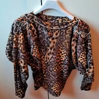 Maglia donna leopardata