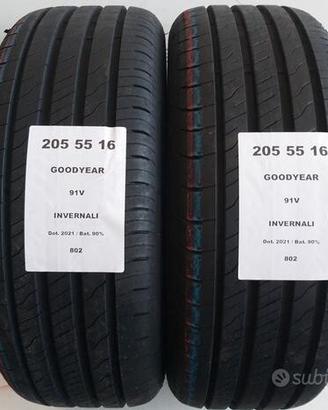 2 gomme 205 55 16 goodyear a802