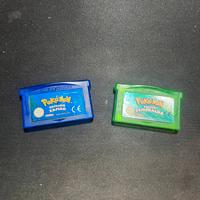 Pokemon Smeraldo + Zaffiro Originali GBA PAL ESP