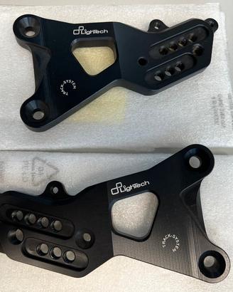 Piastre fissaggio lato freno e cambio BMW S1000RR