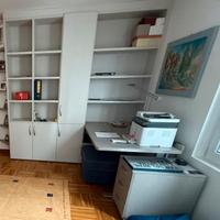 mobile da parete e scrivania