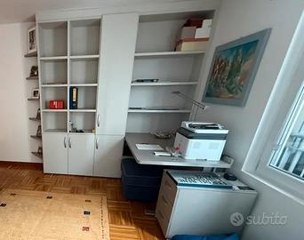 mobile da parete e scrivania