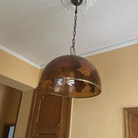 Lampadario con foglie
