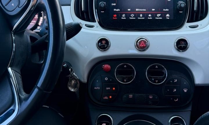 Fiat 500 cabrio GPL automatica