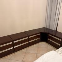 Cassettiere camera da letto ad angolo