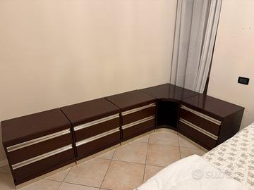 Cassettiere camera da letto ad angolo