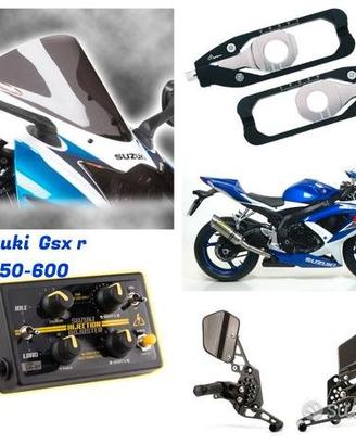 Suzuki Gsx R 750 600 scarico centralina carter tub