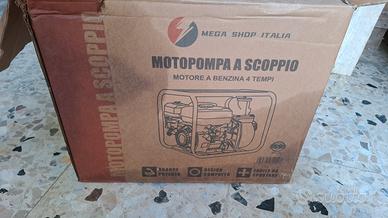 Motopompa a scoppio 4 tempi autoadescante. Benzina