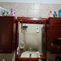 Specchiera bagno con 3 mobili