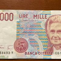 Mille Lire Montessori 1990