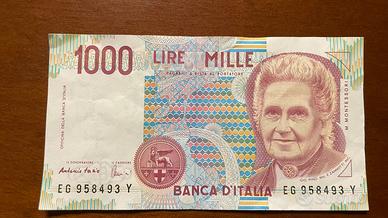 Mille Lire Montessori 1990