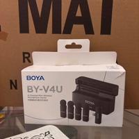 Set 4 Microfoni Wireless