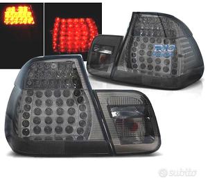 FANALI BMW E46 01-05 LED CRISTALLO SCURO
