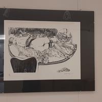 Quadri LITOGRAFIE fumetto Crepax Valentina